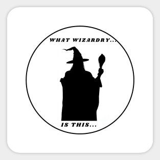 Mr. Wizard Sticker